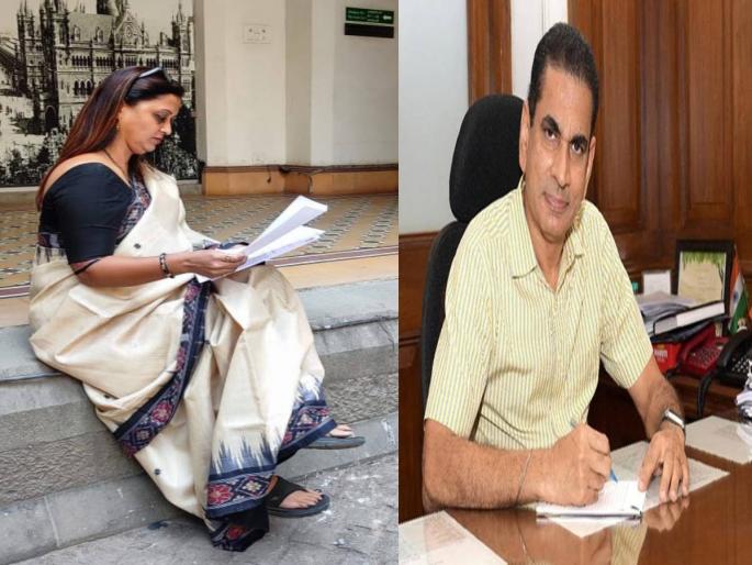 BJP corporator Rajeshree Shirwadkar criticized Commissioner Iqbal Chahal regarding closure of party office in Mumbai Municipal Corporation | आधी पक्ष कार्यालय बंद केले, आता बाकडेही हटवले; भाजपाच्या माजी नगरसेविकेने आयुक्तांना सुनावले BJP corporator Rajeshree Shirwadkar criticized Commissioner Iqbal Chahal regarding closure of party office in Mumbai Municipal Corporation | आधी पक्ष कार्यालय बंद केले, आता बाकडेही हटवले; भाजपाच्या माजी नगरसेविकेने आयुक्तांना सुनावले