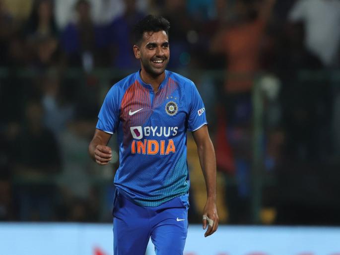 Deepak Chahar strikes again... Takes three wickets in last over; two were back-to-back in Syed Mushtaq Ali Trophy | दीपक चहरचा 'कहर'... एका षटकात घेतल्या तीन विकेट्स, पण...