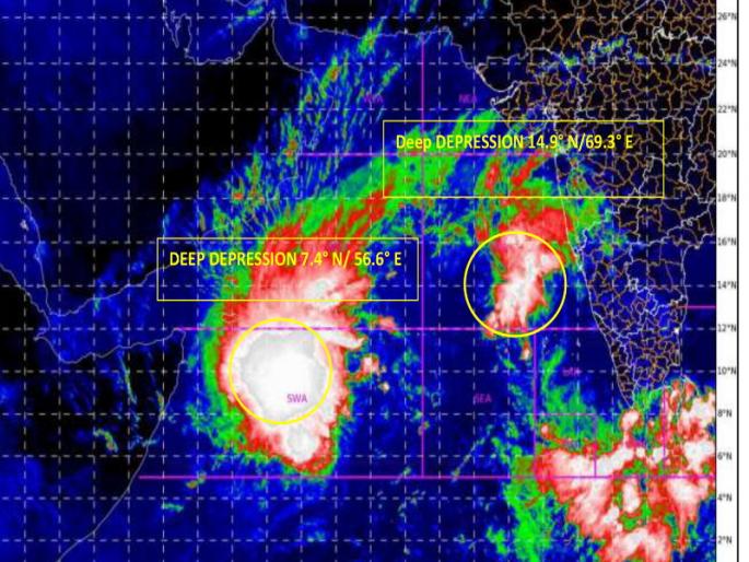 The highest cyclone of the hundredth year in the Arabian Sea this year | सव्वाशे वर्षातील सर्वाधिक चक्रीवादळे यंदा अरबी समुद्रात The highest cyclone of the hundredth year in the Arabian Sea this year | सव्वाशे वर्षातील सर्वाधिक चक्रीवादळे यंदा अरबी समुद्रात