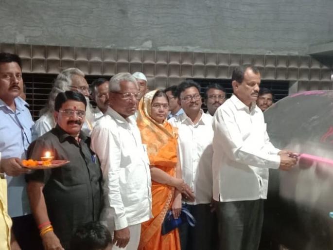 Inauguration of milk chilling center at Khedde | खेरडे येथे दूध शीतकरण केंद्राचे उद्घाटन Inauguration of milk chilling center at Khedde | खेरडे येथे दूध शीतकरण केंद्राचे उद्घाटन