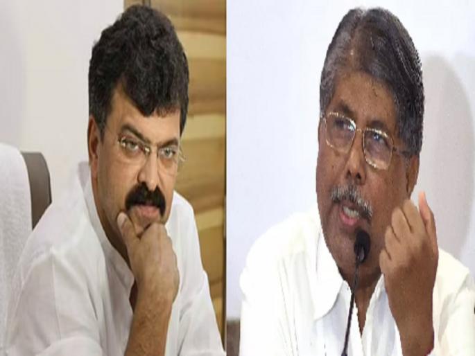 BJP leader Chandrakant patil slams jitendra awhad over his statement | 'जितेंद्र आव्हाड माझा बाप काढतात, ती त्यांची संस्कृती आहे', चंद्रकांत पाटलांचा पलटवार BJP leader Chandrakant patil slams jitendra awhad over his statement | 'जितेंद्र आव्हाड माझा बाप काढतात, ती त्यांची संस्कृती आहे', चंद्रकांत पाटलांचा पलटवार