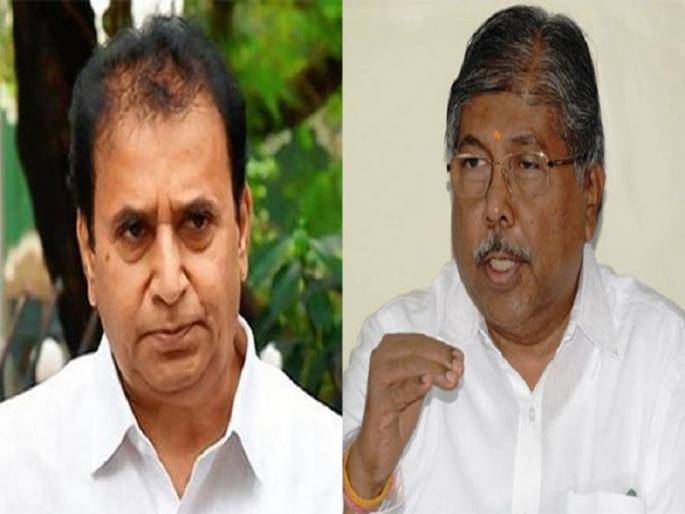 Chandrakant Patil criticize Anil Deshmukh over his property seized | 'अनिल देशमुखांनी दरोडा घालायचा आणि पोलिसांनी हार घालून स्वागत करायचं का?' Chandrakant Patil criticize Anil Deshmukh over his property seized | 'अनिल देशमुखांनी दरोडा घालायचा आणि पोलिसांनी हार घालून स्वागत करायचं का?'