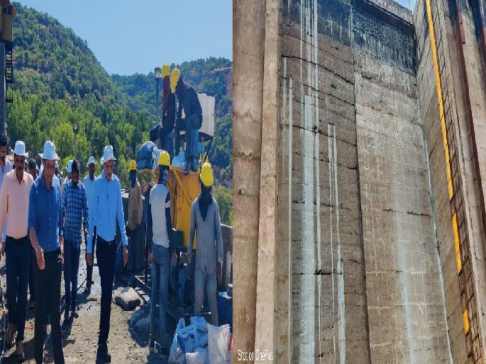 Chandoli Dam leakage work stopped in Sangli; How much percentage of work has been completed | Sangli: चांदोली धरण गळतीचे काम बंद; किती टक्के झाले काम, कधी होणार पुर्ण.. जाणून घ्या