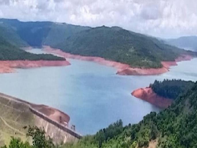 Patharpunj of Sangli district recorded one thousand millimeters of rain, Increase in water storage in Chandoli dam | Sangli: पाथरपुंज येथे एक हजार मिलिमीटर पार पाऊसधारा, चांदोली धरणातील पाणीसाठ्यात वाढ  Patharpunj of Sangli district recorded one thousand millimeters of rain, Increase in water storage in Chandoli dam | Sangli: पाथरपुंज येथे एक हजार मिलिमीटर पार पाऊसधारा, चांदोली धरणातील पाणीसाठ्यात वाढ