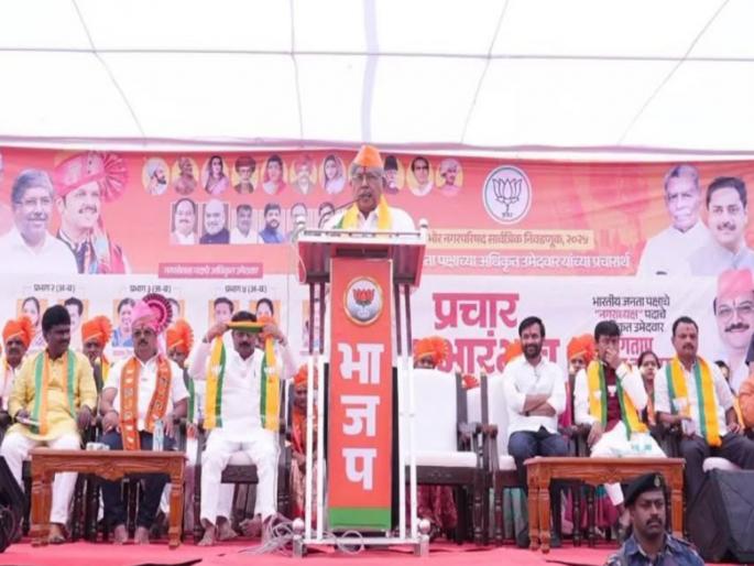 People of Bhor, you decide! Should you stay with Ajitdada or go with Devendra Fadnavis - Chandrakant Patil | भोरचे लोकहो तुम्ही ठरवा! अजितदादांबरोबर राहायचं की देवेंद्र फडणवीस यांच्यासोबत जायचं - चंद्रकांत पाटील