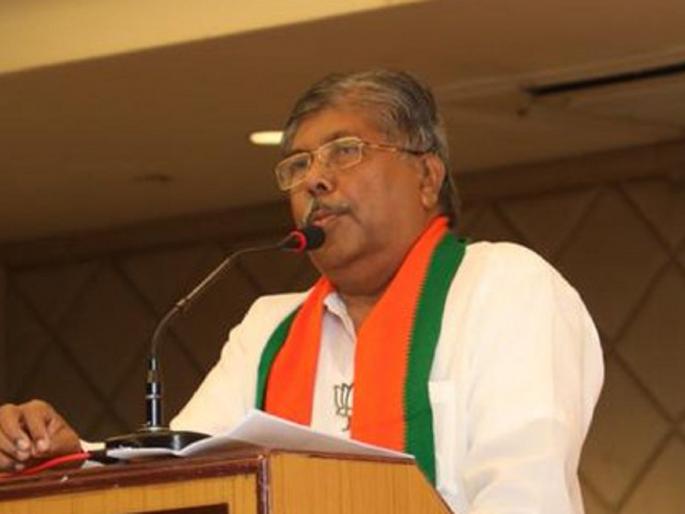 Mahavikas Aghadi government in the state of rhinoceros skin: Chandrakant Patil's attack | राज्यातील महविकास आघाडी सरकार गेंड्याच्या कातडीचे : चंद्रकांत पाटलांचा हल्लाबोल  Mahavikas Aghadi government in the state of rhinoceros skin: Chandrakant Patil's attack | राज्यातील महविकास आघाडी सरकार गेंड्याच्या कातडीचे : चंद्रकांत पाटलांचा हल्लाबोल