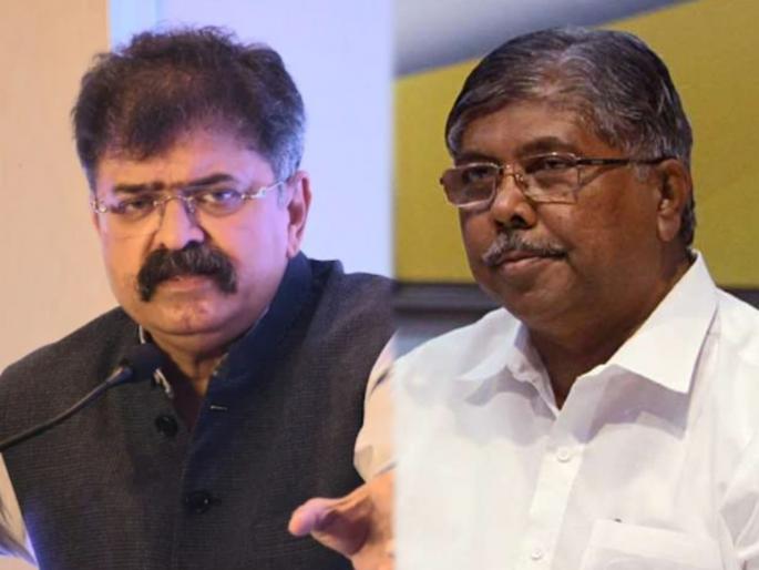 bjp chandrakant patil and ncp jitendra awhad criticise each other in winter session maharashtra | “विधानभवनाच्या पायऱ्यांवर नाक घासून माफी मागेन”; आव्हाडांचे पाटलांना खुले चॅलेंज bjp chandrakant patil and ncp jitendra awhad criticise each other in winter session maharashtra | “विधानभवनाच्या पायऱ्यांवर नाक घासून माफी मागेन”; आव्हाडांचे पाटलांना खुले चॅलेंज