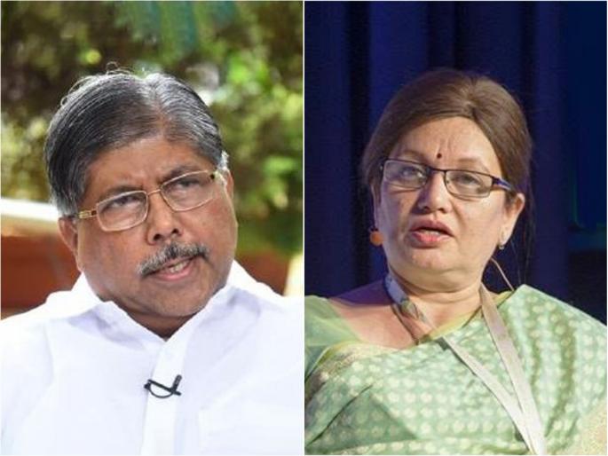 bjp chandrakant patil statement on why party not give candidature to mukta tilak family and kunal tilak replied | Maharashtra Politics: “आजारपणामुळे मुक्ता टिळकांचा राजकीय संपर्क तुटला, म्हणून कुटुंबीयांना तिकीट दिले नाही” bjp chandrakant patil statement on why party not give candidature to mukta tilak family and kunal tilak replied | Maharashtra Politics: “आजारपणामुळे मुक्ता टिळकांचा राजकीय संपर्क तुटला, म्हणून कुटुंबीयांना तिकीट दिले नाही”