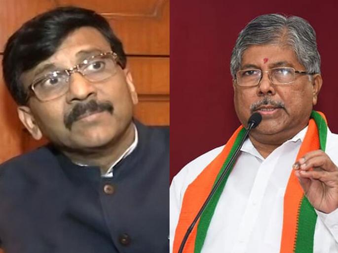 bjp chandrakant patil slams shiv sena sanjay raut over kirit somaiya criticism | Chandrakant Patil on Sanjay Raut: “संजय राऊतांची भाषा महाराष्ट्राच्या संस्कृतीत बसते का”; चंद्रकांत पाटलांची विचारणा