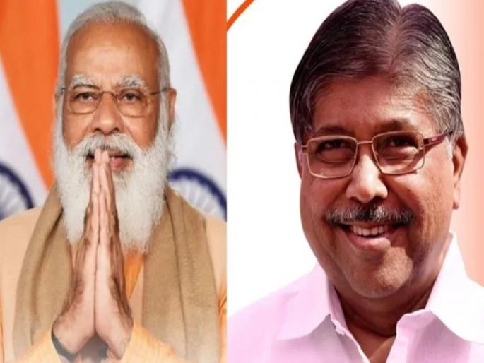 More faith in Narendra Modi than his parents, will not remain silent; Chandrakant Patil's warning | नरेंद्र मोदींवर आई-वडिलांपेक्षाही अधिक श्रद्धा, गप्प बसणार नाही; चंद्रकांत पाटलांचा इशारा More faith in Narendra Modi than his parents, will not remain silent; Chandrakant Patil's warning | नरेंद्र मोदींवर आई-वडिलांपेक्षाही अधिक श्रद्धा, गप्प बसणार नाही; चंद्रकांत पाटलांचा इशारा