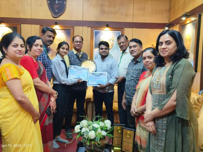 pralay and chandani first prize in state level debate competition | राज्यस्तरीय वादविवाद स्पर्धेत प्रलय व चांदणीला प्रथम पुरस्कार pralay and chandani first prize in state level debate competition | राज्यस्तरीय वादविवाद स्पर्धेत प्रलय व चांदणीला प्रथम पुरस्कार