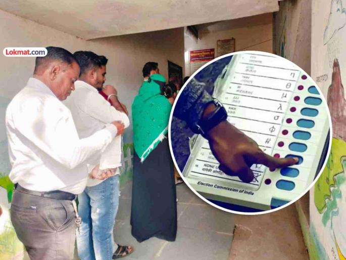 Chandrapur: EVM light did not come on even after pressing the button, processing stopped at some centers due to technical reasons | चंद्रपूर: EVMचे बटण दाबूनही लाईट लागेना, तांत्रिक कारणामुळे काही केंद्रांवर प्रक्रिया थांबली