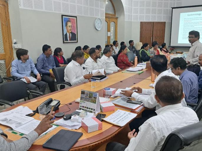 Enforce 100 percent effective eradication of elephantiasis | "हत्तीरोग निर्मूलनाची १०० टक्के प्रभावी अंमलबजावणी करा" Enforce 100 percent effective eradication of elephantiasis | "हत्तीरोग निर्मूलनाची १०० टक्के प्रभावी अंमलबजावणी करा"