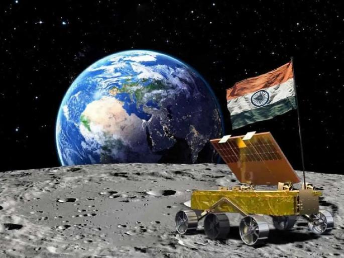chandrayaan 4 mission isro will bring samples of lunar rock | 'चांद्रयान -४' मोहिमेद्वारे इस्रो आणणार चंद्रावरील खडकाचे नमुने chandrayaan 4 mission isro will bring samples of lunar rock | 'चांद्रयान -४' मोहिमेद्वारे इस्रो आणणार चंद्रावरील खडकाचे नमुने