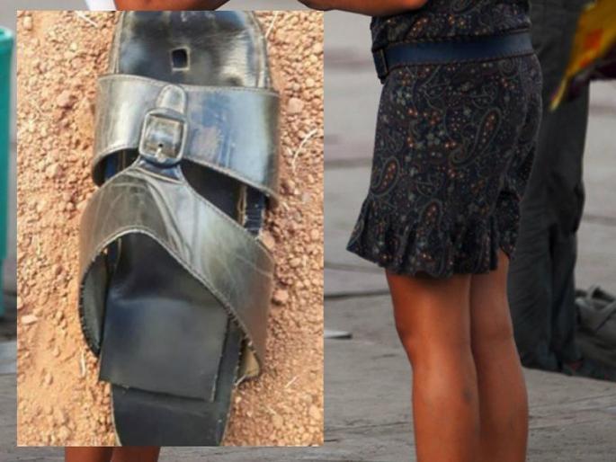 Kerala: Pervert makes 'chappal camera' to take upskirt photos of unsuspecting women | चपलेत कॅमेरा लावून तो काढायचा अश्लील फोटो,पोलिसांनी ठोकल्या बेड्या Kerala: Pervert makes 'chappal camera' to take upskirt photos of unsuspecting women | चपलेत कॅमेरा लावून तो काढायचा अश्लील फोटो,पोलिसांनी ठोकल्या बेड्या