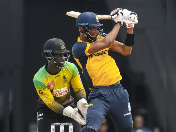CPL 2020 : Roston Chase has his FIRST EVER T20 half-century, St Lucia Zouks post a total of 158/7  | CPL 2020 : रोस्टन चेसनं पहिल्यांदा केला पराक्रम; आंद्रे रसेलच्या संघासमोर तगडं आव्हान
