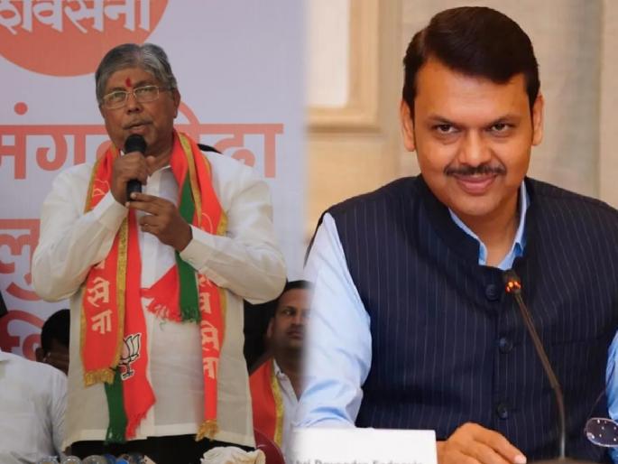 Lok Sabha Election 2024 - Devendra Fadnavis would have been arrested anytime, says BJP leader Chandrakant Patil | ...तर देवेंद्र फडणवीसांना कुठल्याही क्षणी अटक झाली असती; चंद्रकांत पाटलांचा गौप्यस्फोट Lok Sabha Election 2024 - Devendra Fadnavis would have been arrested anytime, says BJP leader Chandrakant Patil | ...तर देवेंद्र फडणवीसांना कुठल्याही क्षणी अटक झाली असती; चंद्रकांत पाटलांचा गौप्यस्फोट