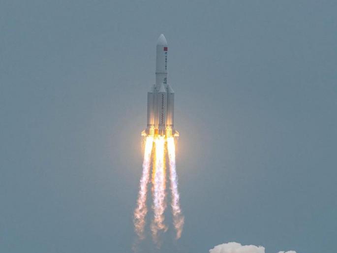 world is in big trouble again because of China; Rocket sent into space out of control, will crash anywhere | China Rocket out of control: चीनमुळे जग पुन्हा मोठ्या संकटात; अंतराळात पाठवलेले रॉकेट नियंत्रणाबाहेर, कुठेही कोसळण्याची शक्यता world is in big trouble again because of China; Rocket sent into space out of control, will crash anywhere | China Rocket out of control: चीनमुळे जग पुन्हा मोठ्या संकटात; अंतराळात पाठवलेले रॉकेट नियंत्रणाबाहेर, कुठेही कोसळण्याची शक्यता