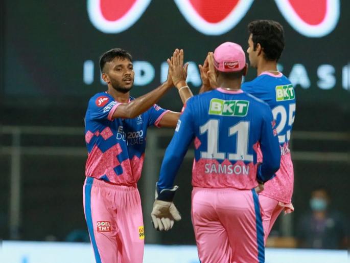 IPL 2021, CSK vs RR  T20 Live Score Update : Chetan Sakariya has dismissed Raina, Dhoni and Rayudu, CSK 188/9 | IPL 2021, CSK vs RR T20 Live : महेंद्रसिंग धोनी - रवींद्र जडेजा यांनी CSKचा घात केला; RRचा चेतन सकारिया चमकला