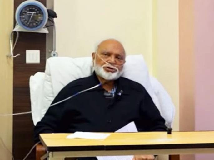 saline on hand oxygen pipe in nose a ncp ajit pawar group minister chhagan bhujbal campaigned from hospital for local body election 2025 | हाताला सलाइन, नाकाला ऑक्सिजन पाइप; छगन भुजबळांचा रुग्णालयातून प्रचार, भावनिक होत म्हणाले... saline on hand oxygen pipe in nose a ncp ajit pawar group minister chhagan bhujbal campaigned from hospital for local body election 2025 | हाताला सलाइन, नाकाला ऑक्सिजन पाइप; छगन भुजबळांचा रुग्णालयातून प्रचार, भावनिक होत म्हणाले...