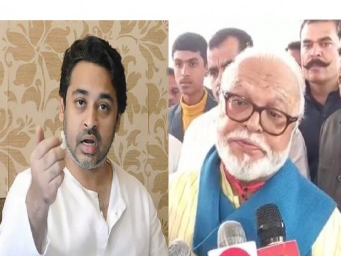 Nilesh Rane on Chhagan Bhujbal: 'Those who are with Sharad Pawar will not understand', Nilesh Rane's criticism on Bhujbal | 'पवार साहेबांसोबत असणाऱ्यांना समजणार नाही', निलेश राणेंचे भुजबळांवर टीकास्त्र Nilesh Rane on Chhagan Bhujbal: 'Those who are with Sharad Pawar will not understand', Nilesh Rane's criticism on Bhujbal | 'पवार साहेबांसोबत असणाऱ्यांना समजणार नाही', निलेश राणेंचे भुजबळांवर टीकास्त्र