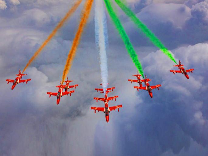 bravery of indian air force will be witnessed in chhattisgarh through the suryakiran aerobatic Show | छत्तीसगडमध्ये 'सूर्यकिरण एरोबॅटिक शो'मधून घडणार भारतीय हवाई दलाच्या शौर्याचे दर्शन ! bravery of indian air force will be witnessed in chhattisgarh through the suryakiran aerobatic Show | छत्तीसगडमध्ये 'सूर्यकिरण एरोबॅटिक शो'मधून घडणार भारतीय हवाई दलाच्या शौर्याचे दर्शन !