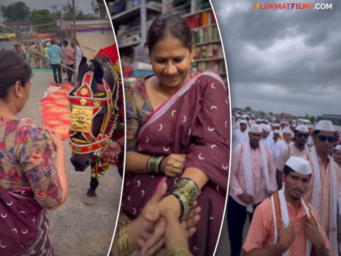pandharpur wari 2025 marathi actress chhaya kadam share video on social media  | "पहिलीच वारी जणू जन्मास उभारी...", विठुरायाच्या भक्तीत तल्लीन झाल्या छाया कदम, शेअर केला सुखद अनुभव