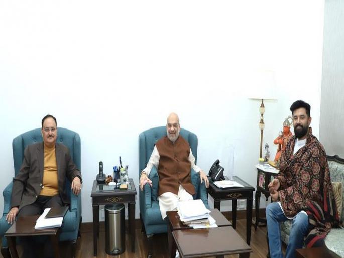 BJP chiefs upset, stand against allies; What's in Chirag Paswan mind? | भाजपा श्रेष्ठी अस्वस्थ, मित्रपक्षाची विरोधात भूमिका; चिराग पासवान यांच्या मनात काय?