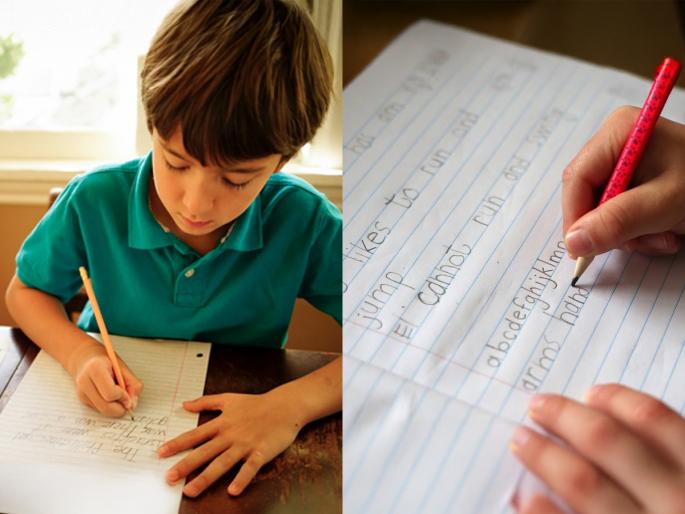 how to make your child’s handwriting neat and curvy in one week simple habits to improve kids handwriting quickly | वळणदार, सुंदर अक्षरांसाठी मुलांना लावा 'या' सवयी, हाताला लागेल वळण- लवकर सुधारेल अक्षर