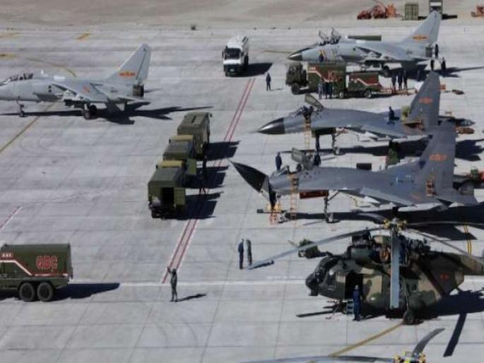India China Face Off China Deploys Fighter Jets From Ladakh To Arunachal Pradesh Border | India China Face Off: चीन युद्धाच्या तयारीत?; लडाखपासून अरुणाचल प्रदेशपर्यंत हवाई दलाच्या हालचाली India China Face Off China Deploys Fighter Jets From Ladakh To Arunachal Pradesh Border | India China Face Off: चीन युद्धाच्या तयारीत?; लडाखपासून अरुणाचल प्रदेशपर्यंत हवाई दलाच्या हालचाली