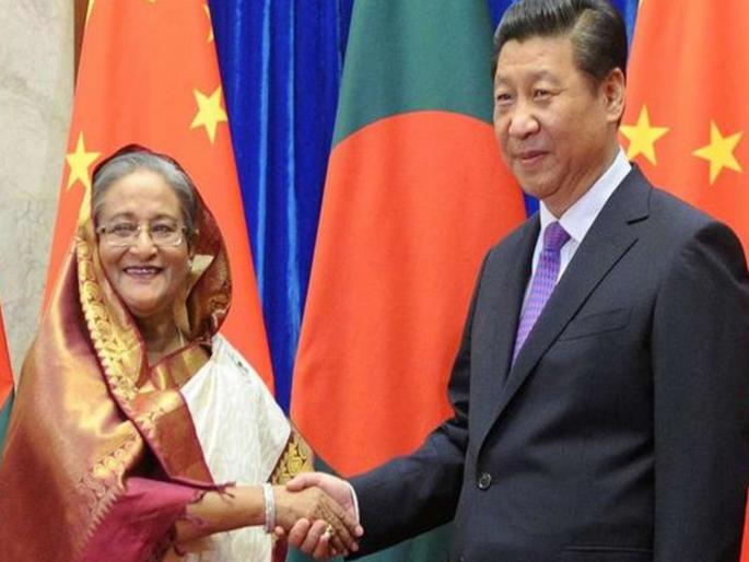 China's grip on India stronger than Bangladesh | बांगलादेशवर भारतापेक्षा चीनची पकड अधिक मजबूत China's grip on India stronger than Bangladesh | बांगलादेशवर भारतापेक्षा चीनची पकड अधिक मजबूत