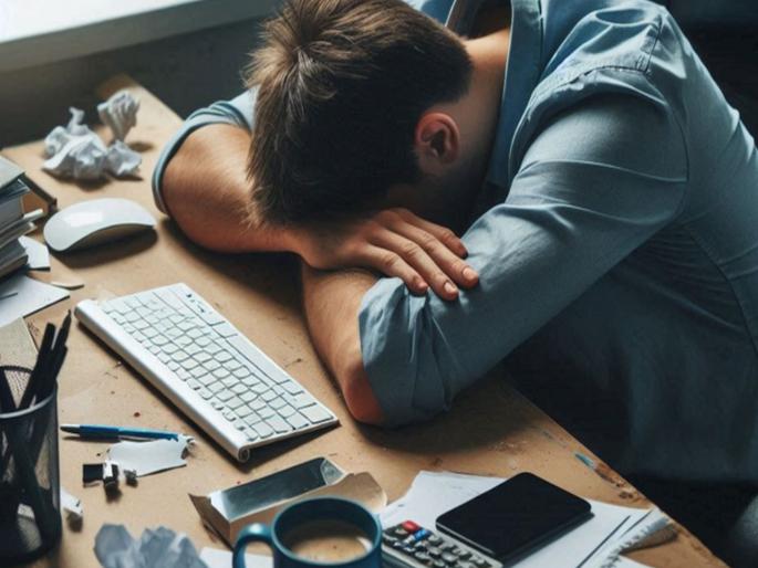 The company fired him for taking a nap in the office; 'They' took revenge, surprised everyone | ऑफिसात डुलकी घेतली, म्हणून कंपनीनं नोकरीवरून काढलं; 'त्यांनी' असा बदला घेतला की, सर्वांनाच चकित केलं! The company fired him for taking a nap in the office; 'They' took revenge, surprised everyone | ऑफिसात डुलकी घेतली, म्हणून कंपनीनं नोकरीवरून काढलं; 'त्यांनी' असा बदला घेतला की, सर्वांनाच चकित केलं!