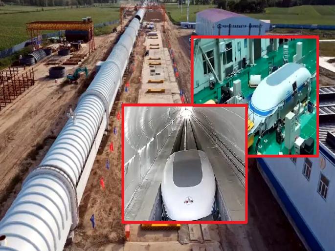 China SuperSonic Train: 1000 km in 1 hour...three times faster than bullet train, China is making supersonic train | फक्त एका तासात 1000 किमी...बुलेट ट्रेनपेक्षा तिप्पट वेग, चीन बनवतोय सुपरसॉनिक ट्रेन China SuperSonic Train: 1000 km in 1 hour...three times faster than bullet train, China is making supersonic train | फक्त एका तासात 1000 किमी...बुलेट ट्रेनपेक्षा तिप्पट वेग, चीन बनवतोय सुपरसॉनिक ट्रेन