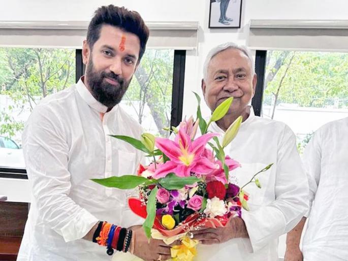 Chirag Paswan on Bihar Election: 'Nitish Kumar will become the Chief Minister again, I have full confidence' | 'नितीश कुमार पुन्हा मुख्यमंत्री होतील, मला पूर्ण विश्वास', चिराग पासवान यांचे सूचक विधान