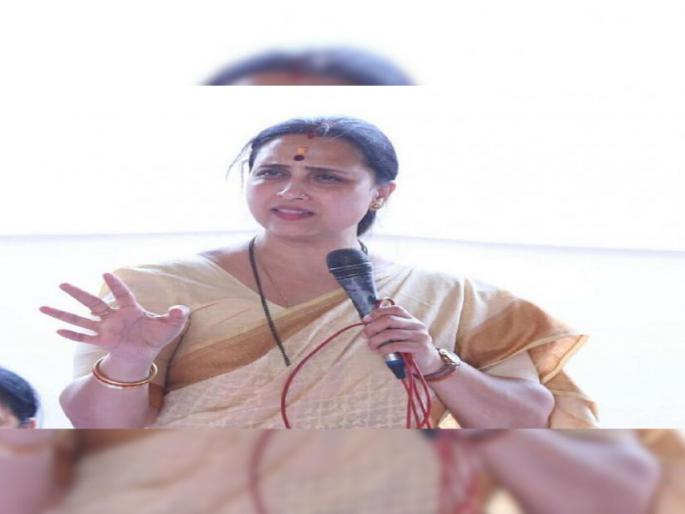 Chitra Wagh criticizes Sanjay Raut | "गधे को दिया मान…गधा पहुँचा आसमान", चित्रा वाघ यांचा संजय राऊतांना टोला Chitra Wagh criticizes Sanjay Raut | "गधे को दिया मान…गधा पहुँचा आसमान", चित्रा वाघ यांचा संजय राऊतांना टोला