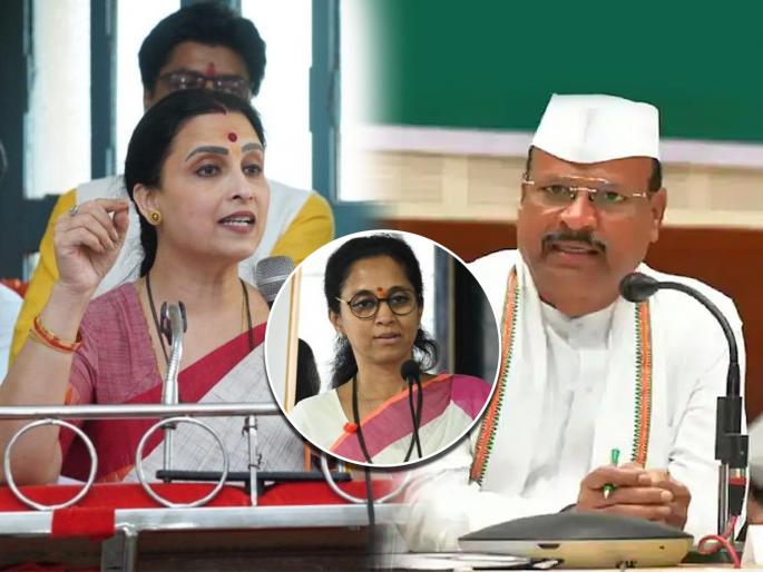 BJP Chitra Wagh reaction over Abdul Sattar Supriya Sule statement | Chitra Wagh : "कंगना राणौत, स्वप्ना पाटकर, केतकी चितळेबद्दल आवाज का उठला नाही?"; भाजपाचा हल्लाबोल BJP Chitra Wagh reaction over Abdul Sattar Supriya Sule statement | Chitra Wagh : "कंगना राणौत, स्वप्ना पाटकर, केतकी चितळेबद्दल आवाज का उठला नाही?"; भाजपाचा हल्लाबोल