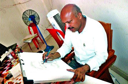 In the twenty-four hours, 415 drawings | चोवीस तासांत साकारली तब्बल ४१५ रेखाचित्रे In the twenty-four hours, 415 drawings | चोवीस तासांत साकारली तब्बल ४१५ रेखाचित्रे