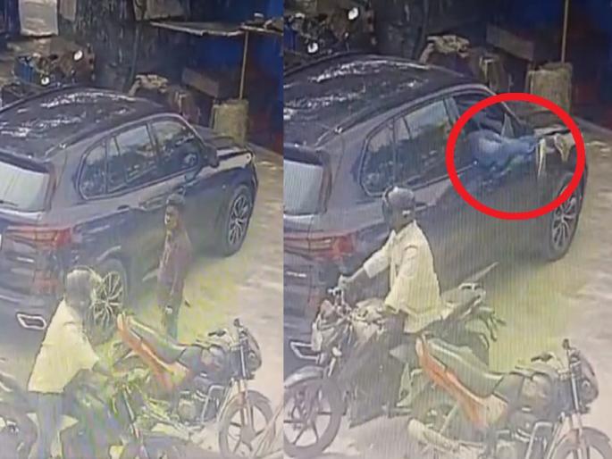 13 lakhs stolen from a parked BMW car in Bengaluru on 20th October; case registered, says police | Video: BMW कारची काच फोडून लाखो रुपये लंपास; 58 सेकंदाचा थरार सीसीटीव्हीत कैद 13 lakhs stolen from a parked BMW car in Bengaluru on 20th October; case registered, says police | Video: BMW कारची काच फोडून लाखो रुपये लंपास; 58 सेकंदाचा थरार सीसीटीव्हीत कैद