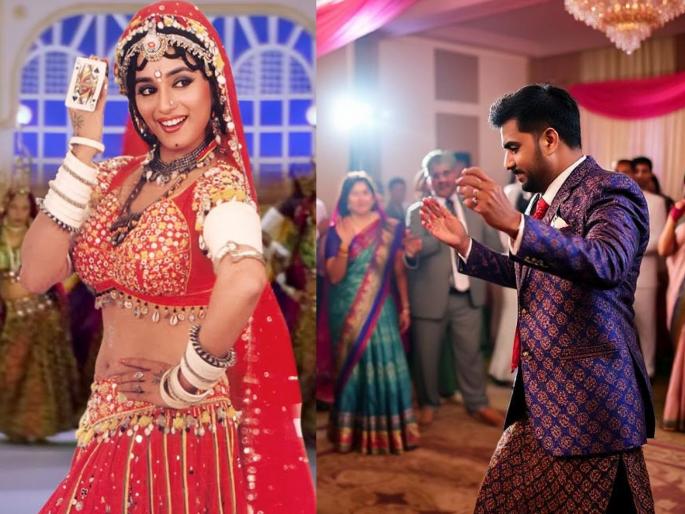 At the insistence of friends, the groom took on the contract to sing 'Choli Ke Piche Kya Hai'; Not the bride, but the father-in-law got angry and cancel marriage | मित्रांच्या आग्रहाखातर नवरदेवाने 'चोली के पिछे क्या है' गाण्यावर ठेका धरला; नवरी नाही, सासराच चिडला... At the insistence of friends, the groom took on the contract to sing 'Choli Ke Piche Kya Hai'; Not the bride, but the father-in-law got angry and cancel marriage | मित्रांच्या आग्रहाखातर नवरदेवाने 'चोली के पिछे क्या है' गाण्यावर ठेका धरला; नवरी नाही, सासराच चिडला...