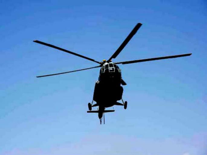 Helicopter missing: Seven people chopped off, 30 choppy air traffic control from Mumbai | ओएनजीसीचं हेलिकॉप्टर डहाणूजवळ समुद्रात कोसळलं, चार जणांचा मृत्यू Helicopter missing: Seven people chopped off, 30 choppy air traffic control from Mumbai | ओएनजीसीचं हेलिकॉप्टर डहाणूजवळ समुद्रात कोसळलं, चार जणांचा मृत्यू