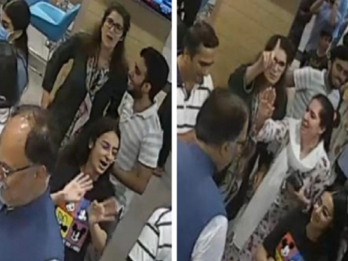 Pakistani minister went to a hotel for dinner, people shouted 'thieves-thieves' | पाकिस्तानी मंत्री हॉटेलमध्ये जेवायला गेले, लोकांनी दिल्या 'चोर-चोर'च्या घोषणा... Pakistani minister went to a hotel for dinner, people shouted 'thieves-thieves' | पाकिस्तानी मंत्री हॉटेलमध्ये जेवायला गेले, लोकांनी दिल्या 'चोर-चोर'च्या घोषणा...