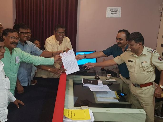 After written assurance, behind the self-destruct movement | लेखी हमी नंतर आत्मदहन आंदोलन मागे