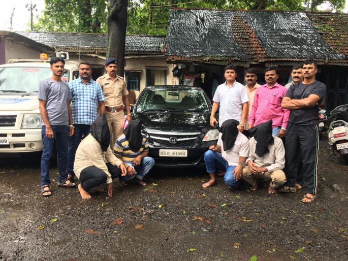 Ratnagiri: Four gang-raped burglars, local crime investigation | रत्नागिरी : घरफोड्या करणारे ४ चोरटे गजाआड, स्थानिक गुन्हा अन्वेषणची कामगिरी Ratnagiri: Four gang-raped burglars, local crime investigation | रत्नागिरी : घरफोड्या करणारे ४ चोरटे गजाआड, स्थानिक गुन्हा अन्वेषणची कामगिरी