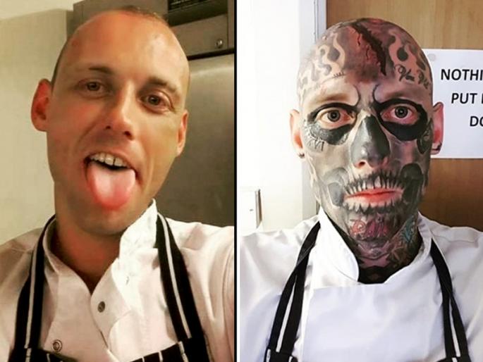 tattoo obsession this uk man spent 27 lakh over 600 tattoos on his body says he is not done yet | शरीर की रफ बुक? या व्यक्तीच्या अंगावर तब्बल 600 टॅटू! tattoo obsession this uk man spent 27 lakh over 600 tattoos on his body says he is not done yet | शरीर की रफ बुक? या व्यक्तीच्या अंगावर तब्बल 600 टॅटू!