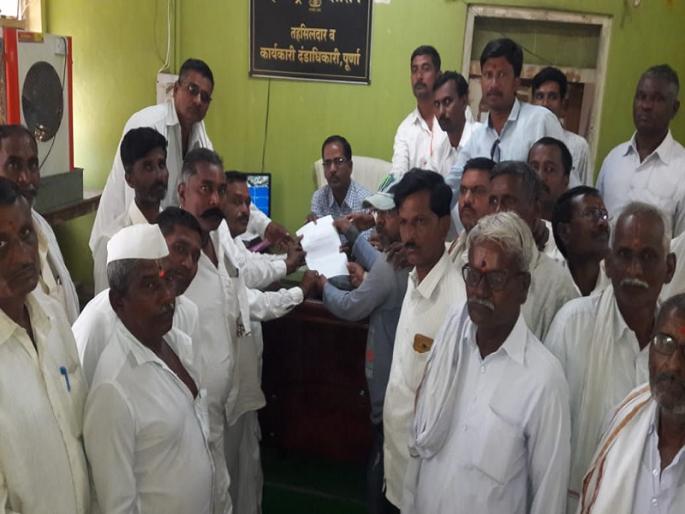 Declare drought in Chuddava Mandal; Appeal to the tahsildars of farmers | चुडावा मंडळात दुष्काळ घोषीत करा; शेतकऱ्यांचे तहसीलदारांना निवेदन Declare drought in Chuddava Mandal; Appeal to the tahsildars of farmers | चुडावा मंडळात दुष्काळ घोषीत करा; शेतकऱ्यांचे तहसीलदारांना निवेदन