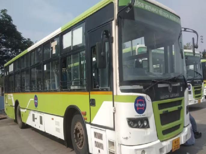 Nashik Municipal Corporation's City Link bus service stopped again | नाशिक महानगरपालिकेची सिटी लिंक बस सेवा पुन्हा ठप्प Nashik Municipal Corporation's City Link bus service stopped again | नाशिक महानगरपालिकेची सिटी लिंक बस सेवा पुन्हा ठप्प