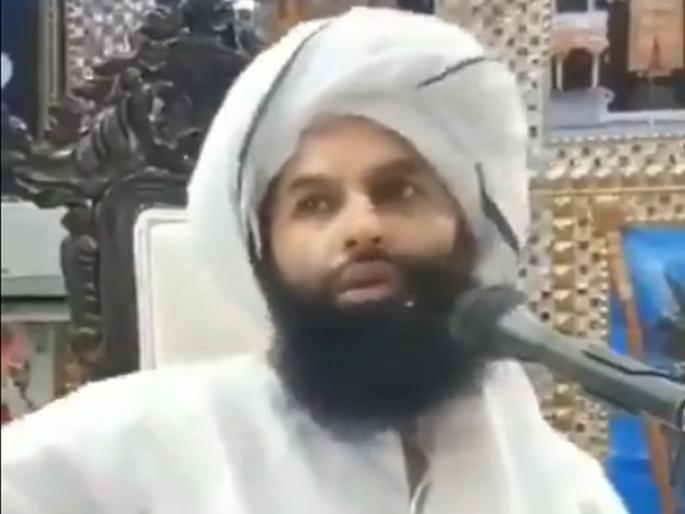 Your heads will be severed and fed to dogs Clerics threat to those supporting Hindu temple in pakistan | VIDEO: तुमचं शिरकाण करून कुत्र्यांना खायला घालू; पाकिस्तानातील मौलवीची हिंदूंना धमकी Your heads will be severed and fed to dogs Clerics threat to those supporting Hindu temple in pakistan | VIDEO: तुमचं शिरकाण करून कुत्र्यांना खायला घालू; पाकिस्तानातील मौलवीची हिंदूंना धमकी