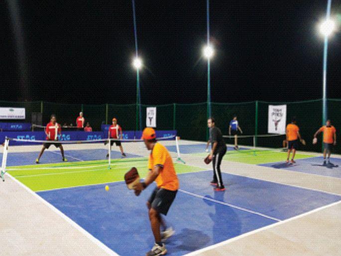 Inter-club pickleball competitions The host PTKS team maintained undisputed dominance | आंतर क्लब पिकलबॉल स्पर्धा; यजमान पीटीकेएस संघाने राखले निर्विवाद वर्चस्व Inter-club pickleball competitions The host PTKS team maintained undisputed dominance | आंतर क्लब पिकलबॉल स्पर्धा; यजमान पीटीकेएस संघाने राखले निर्विवाद वर्चस्व