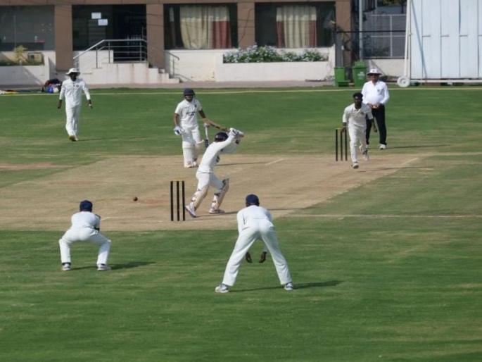 Ranji Match Maharashtra beat Manipur by an innings; Ankit Bawane was Man of the Match | रणजी सामना; महाराष्ट्राने मणिपूर संघावर मिळविला एका डावाने विजय; अंकित बावणे ठरला सामनावीर Ranji Match Maharashtra beat Manipur by an innings; Ankit Bawane was Man of the Match | रणजी सामना; महाराष्ट्राने मणिपूर संघावर मिळविला एका डावाने विजय; अंकित बावणे ठरला सामनावीर