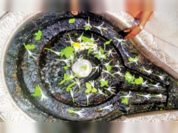 Three priests were trapped by snow magic on Trimbak's Shivlinga; The truth of the viral video came out | त्र्यंबकच्या शिवलिंगावरील बर्फाची करामत पुजाऱ्यांच्या अंगलट; व्हायरल सत्य समोर Three priests were trapped by snow magic on Trimbak's Shivlinga; The truth of the viral video came out | त्र्यंबकच्या शिवलिंगावरील बर्फाची करामत पुजाऱ्यांच्या अंगलट; व्हायरल सत्य समोर